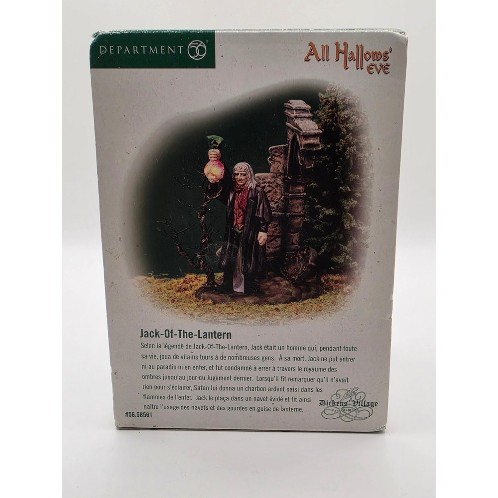 Department 56 Dickens Village Jack-Of-The-Lantern 56.58561 Halloween Figurine